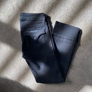 Hudson Black Ginny Crop w Cuff